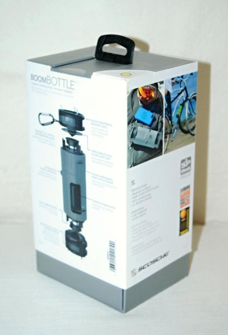 未使用 Scosche BoomBottle BTBTL ワイヤレススピーカー