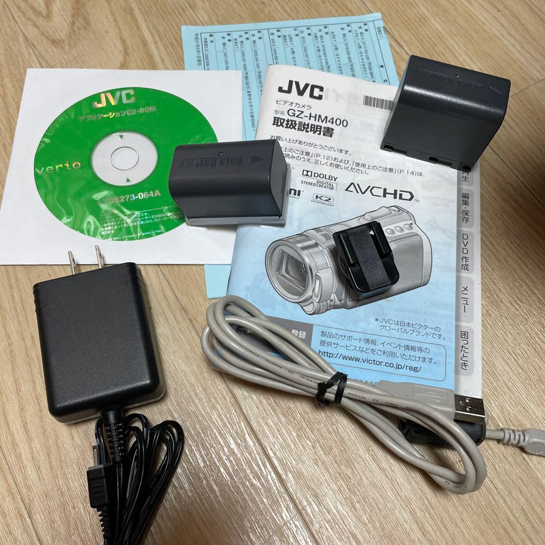 JVC Everio HD ビデオカメラ GZ-HM400