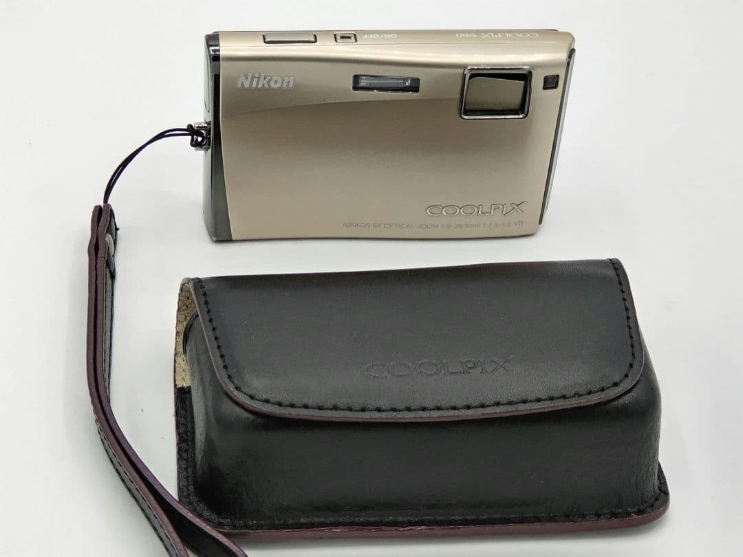 Nikon COOLPIX S60コンパクトデジタルカメラ リッチゴールド