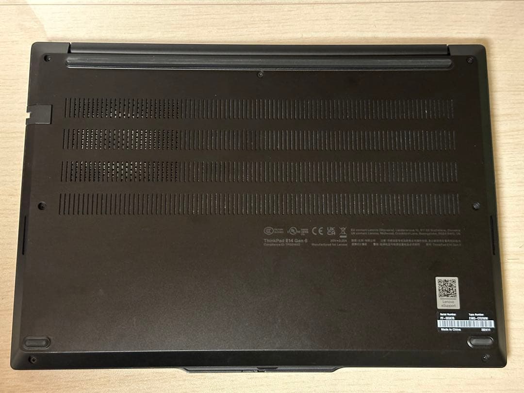 【美品】ThinkPad Eシリーズ Ryzen7 32GB 1TB SSD
