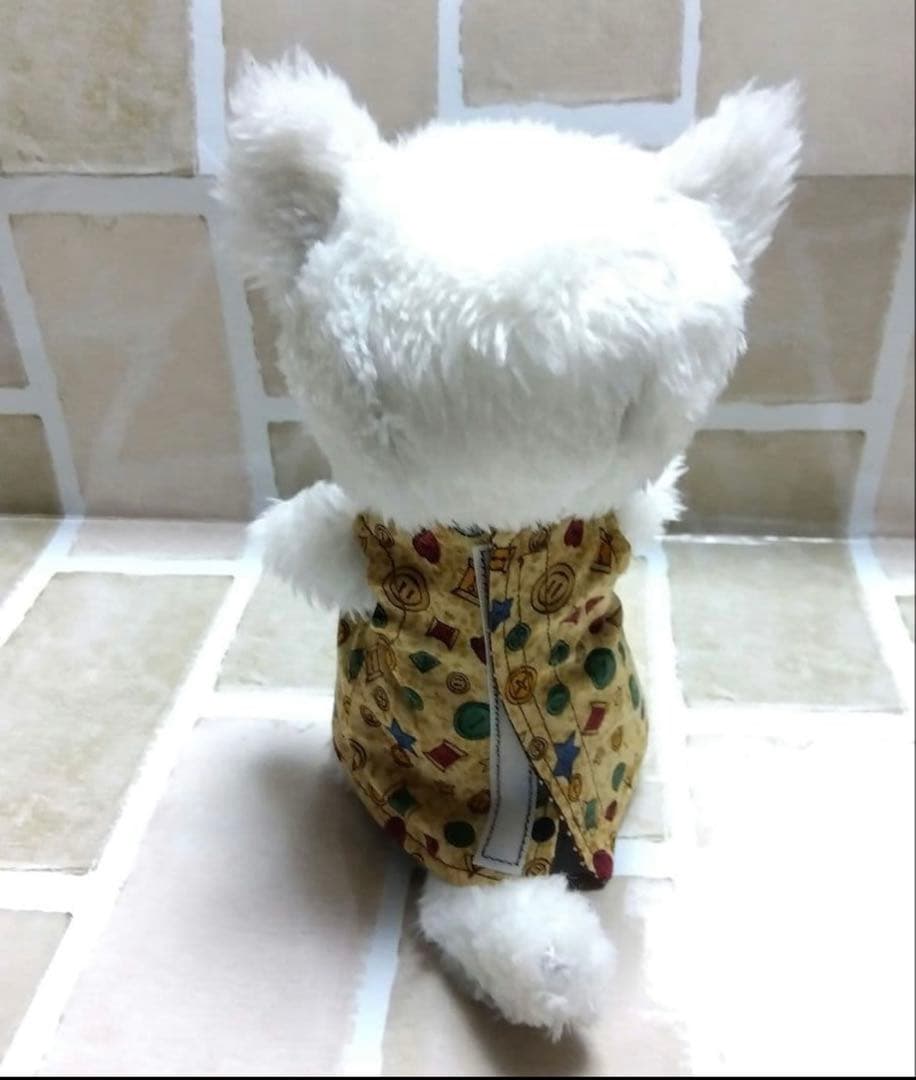 アーティストベア　ねこ　幸運を呼ぶ　オッドアイ　ぬいぐるみ　猫