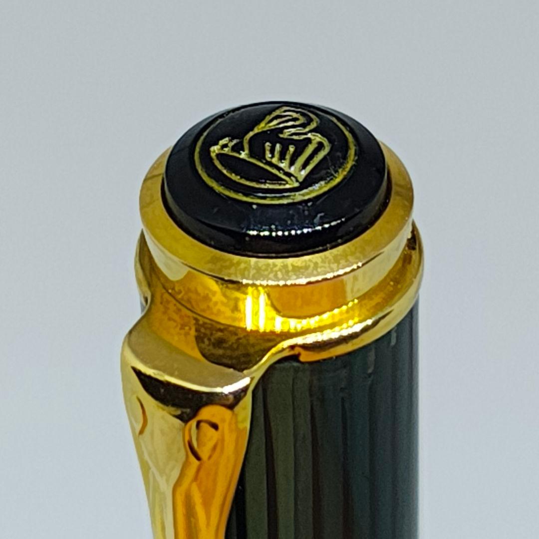 Pelikan スーベレーン D600 緑縞 シャープペンシル 0.7 ペリカン