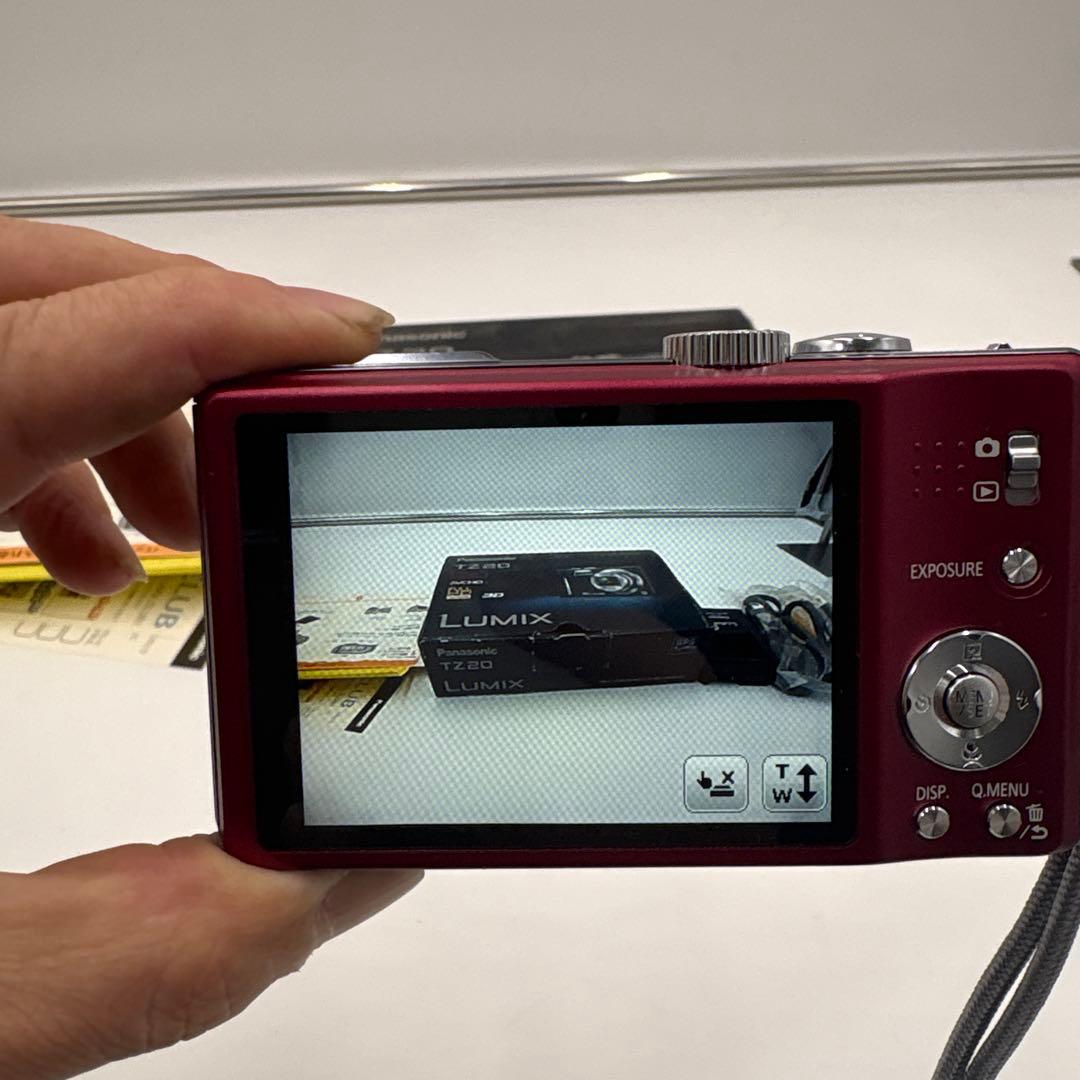 動作確認済 Panasonic LUMIX DMC-TZ20 デジタルカメラ