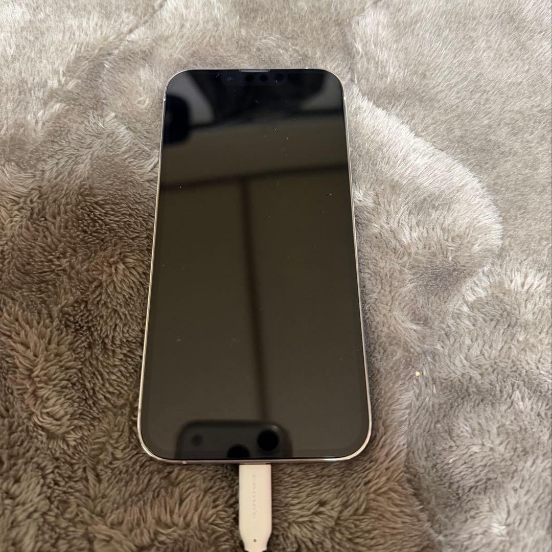 iPhone13proシルバー 256GB SIMフリー　付属品あり　美品