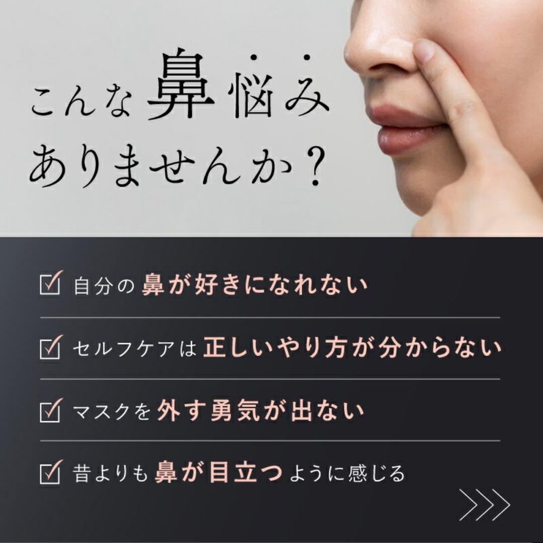 【新品/未使用】NIPLUX 鼻専用美顔器 QNos & ACアダプター付き