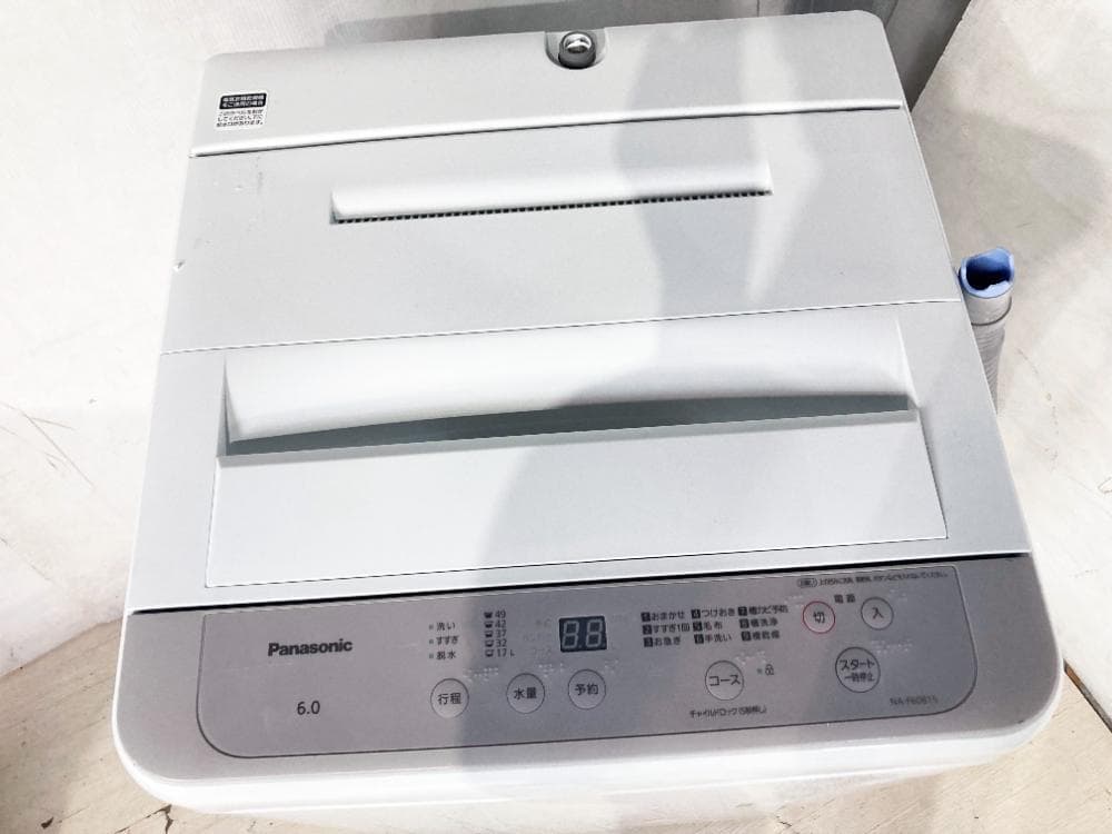 ★2022年製★Panasonic 6kg 洗濯機【NA-F60B15】GCAM