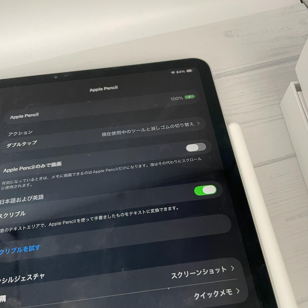 動作確認済み！【純正品】Apple Pencil 第2世代＋替え芯セット