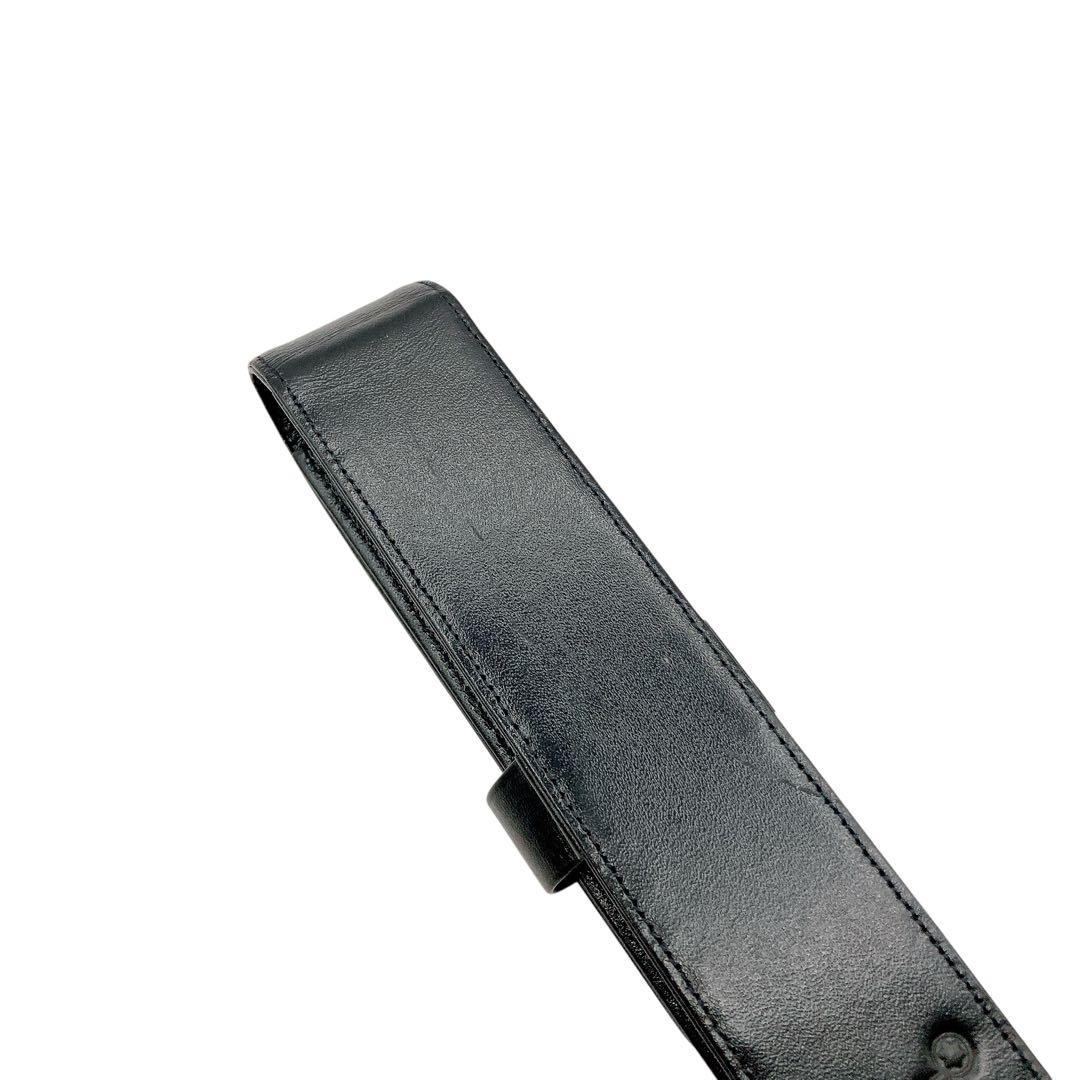 美品✨MONTBLANC モンブラン　ペンケース　オールレザー　ブラック