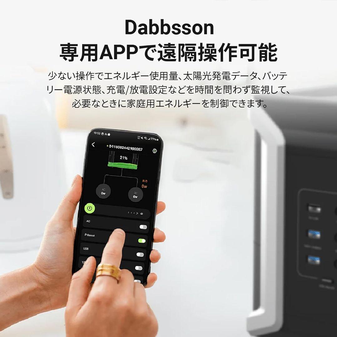 新品未開封 Dabbsson 1000Pro ポータブル電源