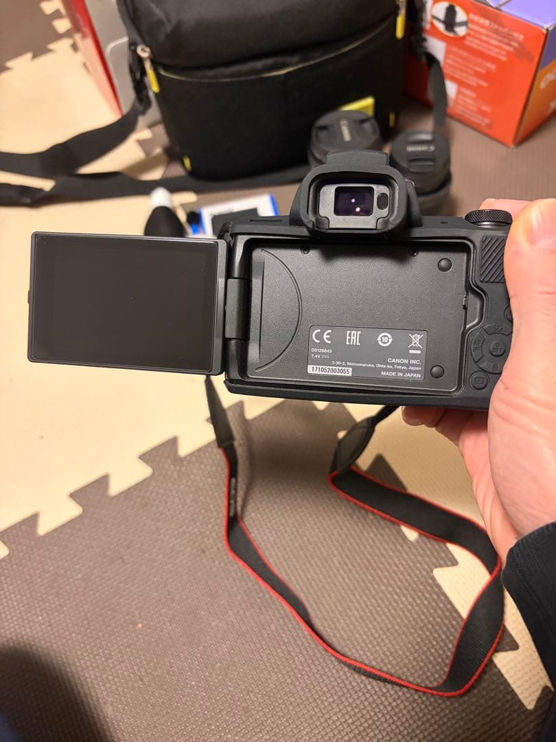 Canon 一眼カメラkiss m2 ビデオカメラセット