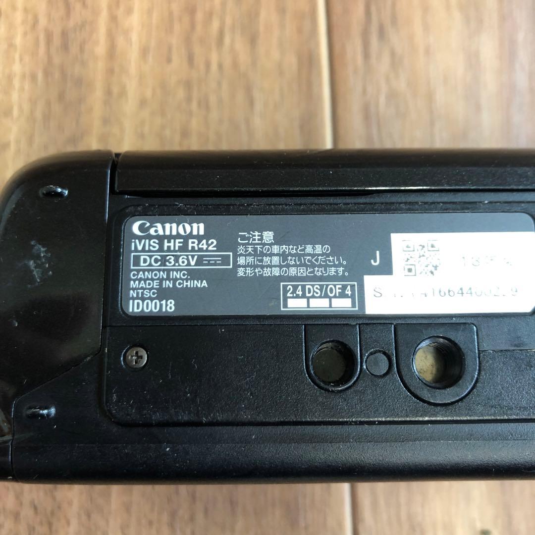 Canon iVIS HF R42 ビデオカメラ本体 動作未確認 現状渡し