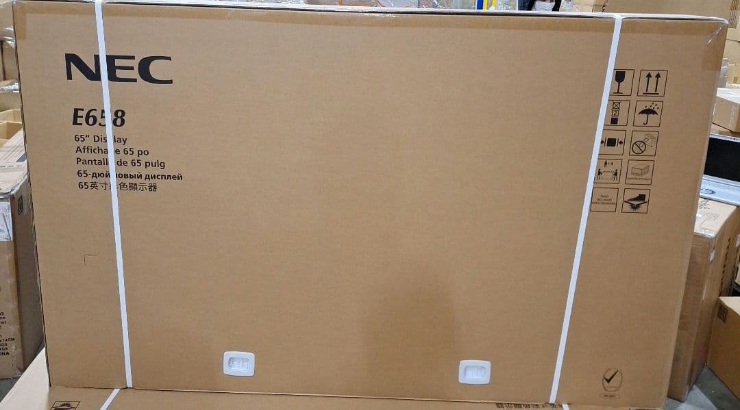 NEC 65インチ 4K液晶ディスプレイ MultiSync LCD-E658