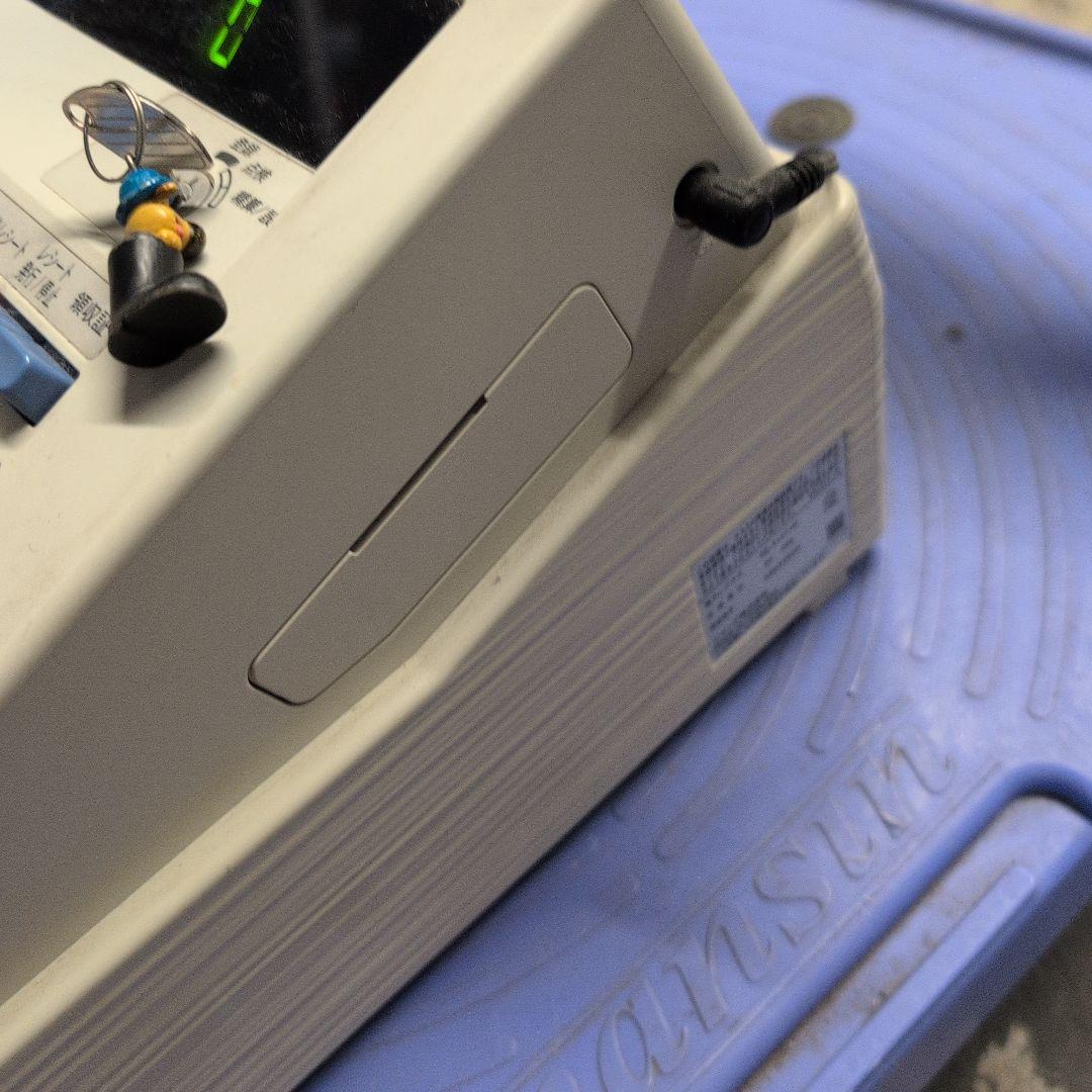 【中古】SHARP XE-A147 電子レジスター 動作確認済み 鍵1個付属