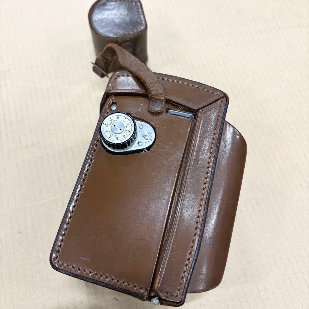 RICOHFLEX 二眼レフカメラ リコーフレックス 120フィルム 革ケース付