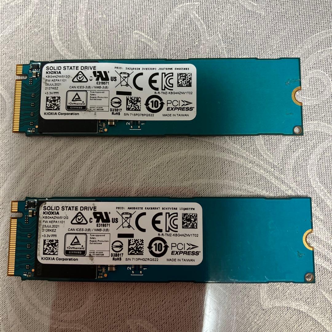 内蔵型SSD KIOXIA 1TB M.2 2280 SSD PCIe NVMe