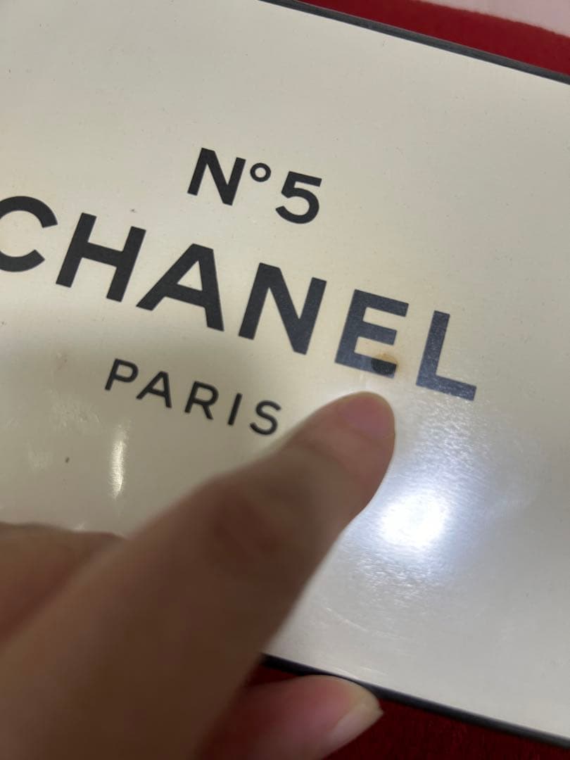 即納します！　CHANEL No.５　石鹸＆香水　ギフトボックス