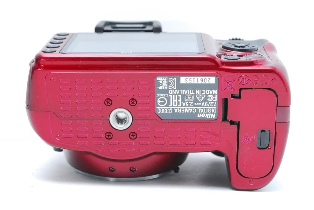 【極上美品】　Nikon D3300　スマホ転送　希少カラー　レッド