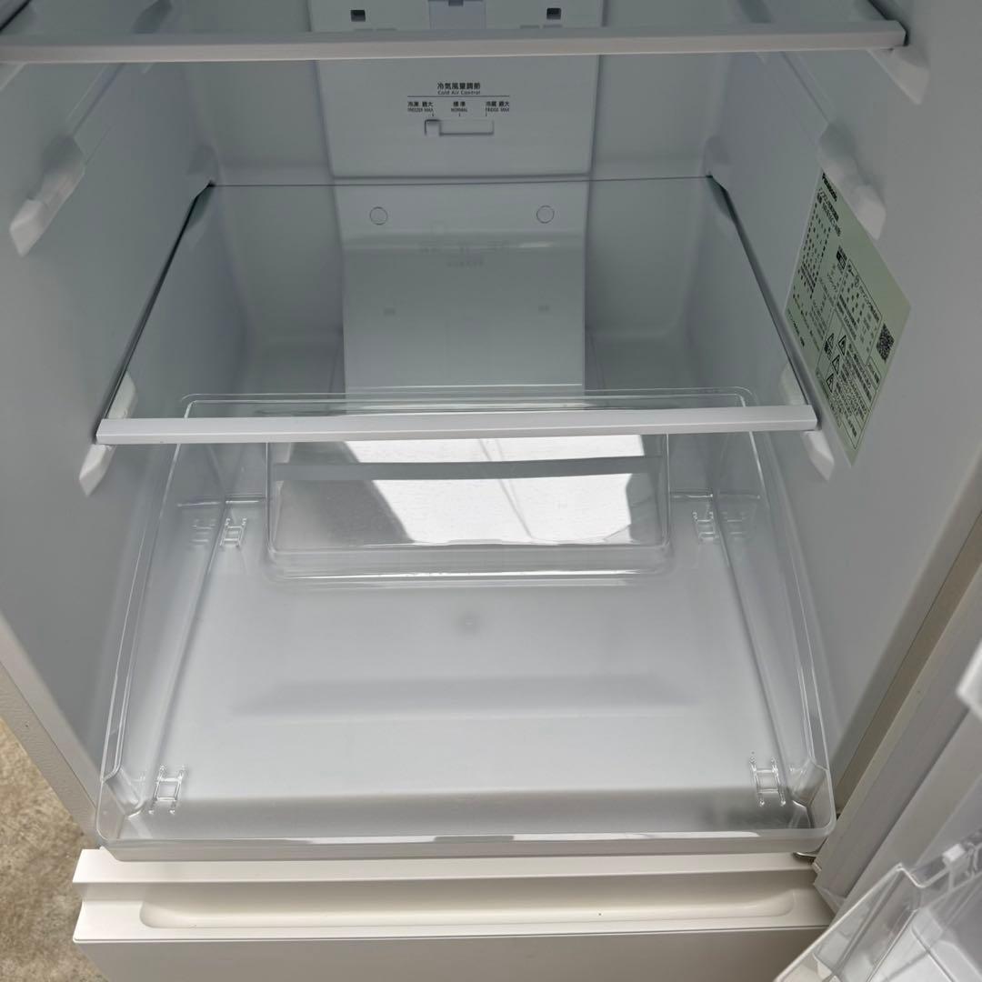 380⭐️2024年製美品★パナソニック　冷蔵庫　インバーター　マットホワイト
