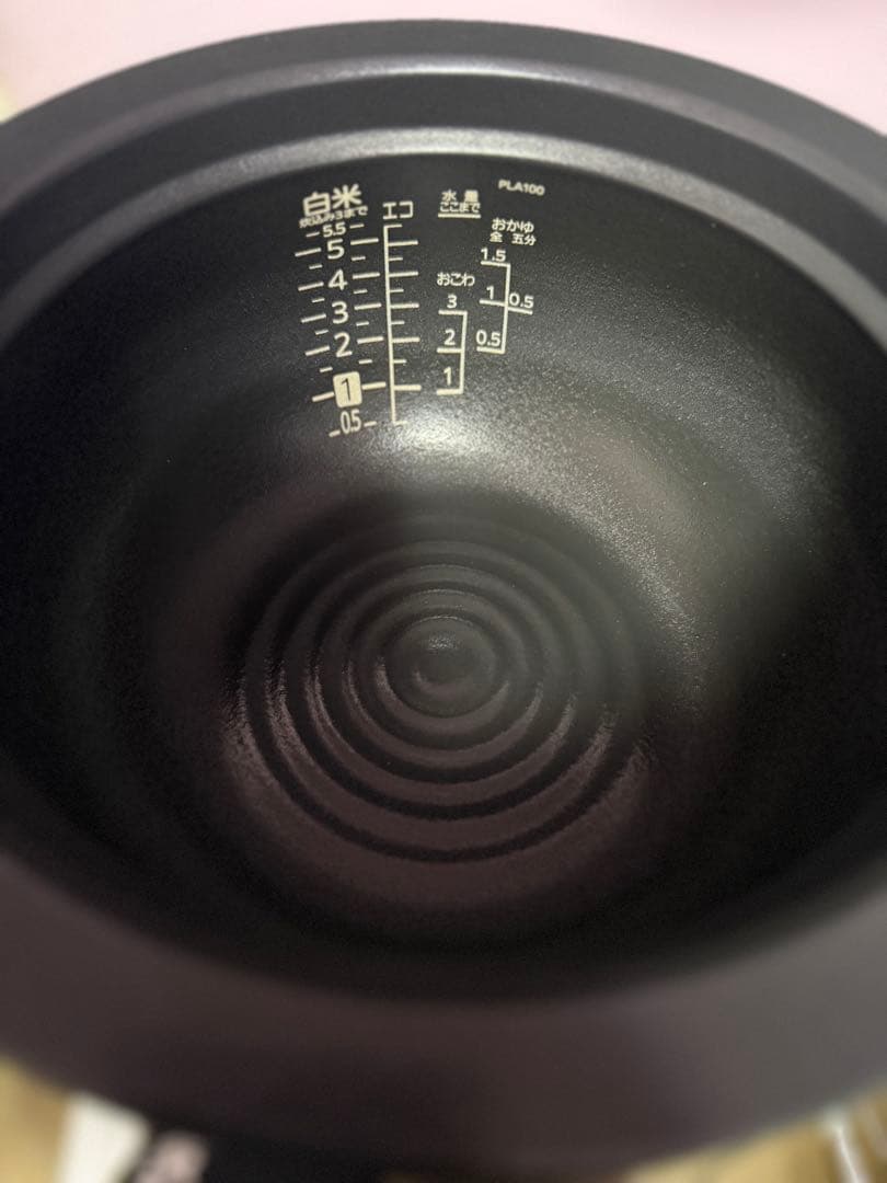 【美品】TIGER 土鍋 炊飯器 JPL-G100 エクリュホワイト 3.0L