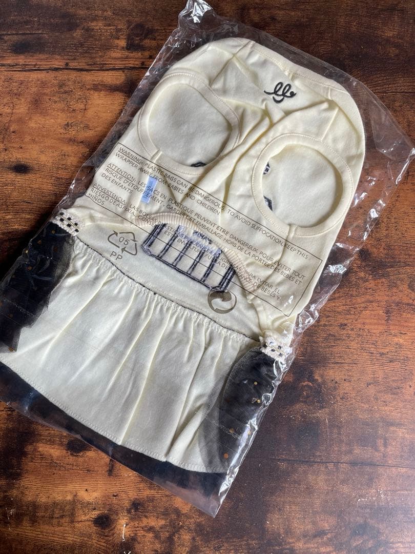 犬服　新品　ルナブルー ワンピ　サイズXL