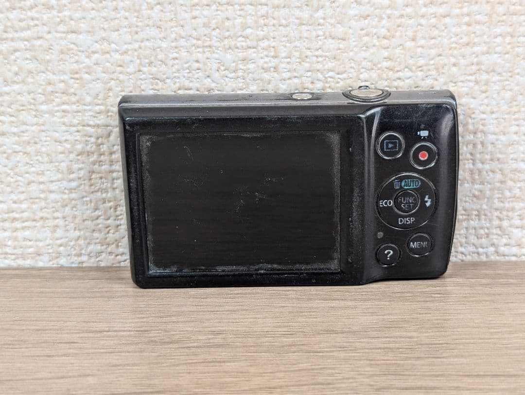 【ジャンク品】Canon IXY 120 PX2048 ブラック コンデジ