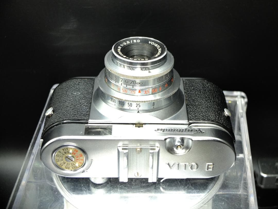 フォクトレンダーVITO B（前期型）／50mmf3.5付【実写確認済整備品】