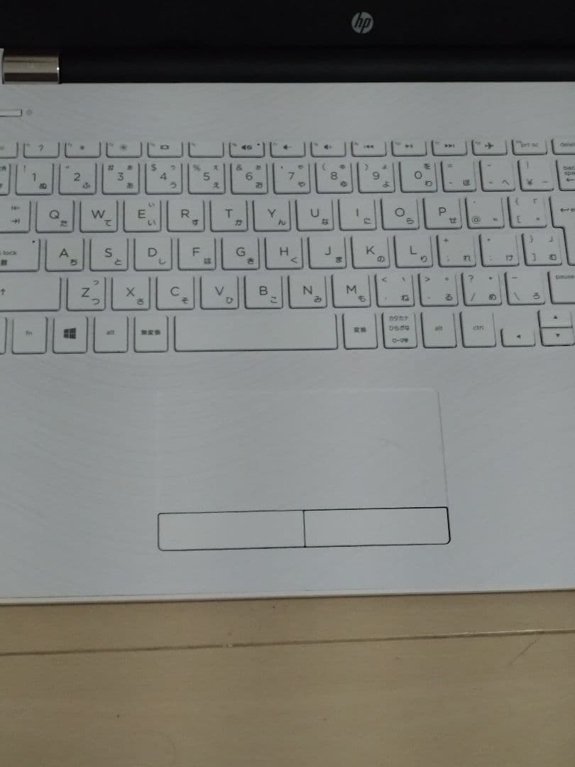 HP ノートPC ホワイト ACアダプター付き
