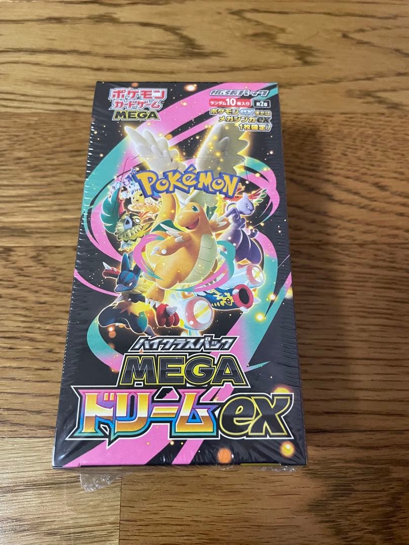 【シュリンク付き】ポケモンカードゲーム MEGA ドリームEX 未開封
