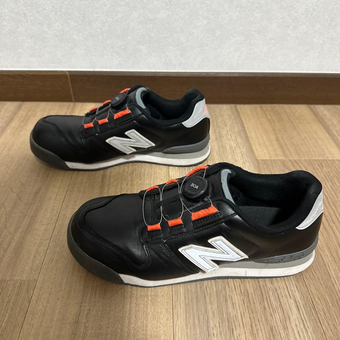 New Balance BOA 安全靴　26センチE E E 黒　ブラック