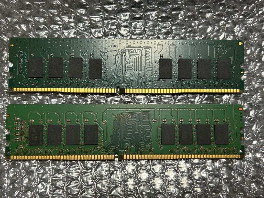 Crucial DDR4 3200 16GB メモリ✕2個