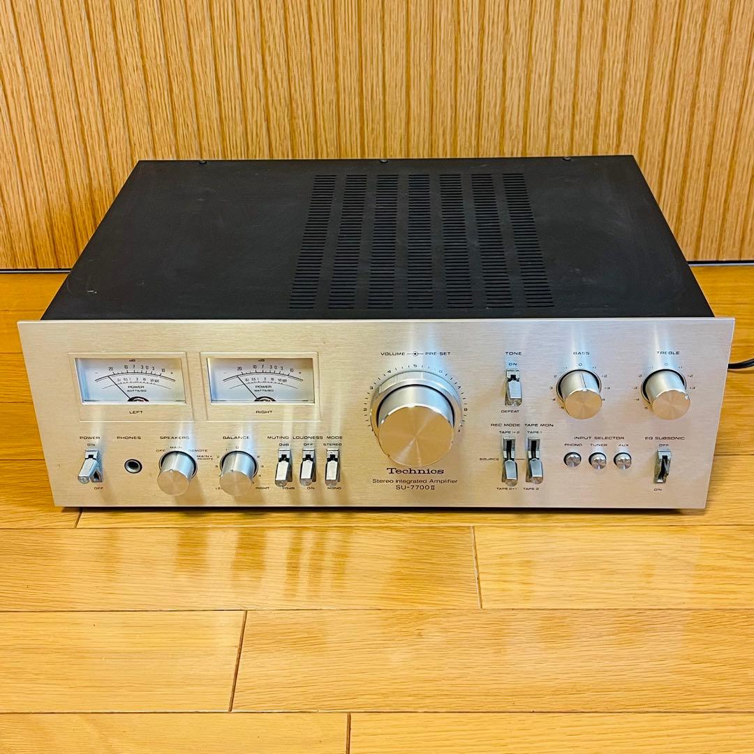 【希少】Technics SU-7700II プリメインアンプ ジャンク扱い