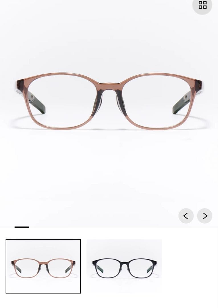JINS ブラウン系 メガネ(度あり)新品未使用