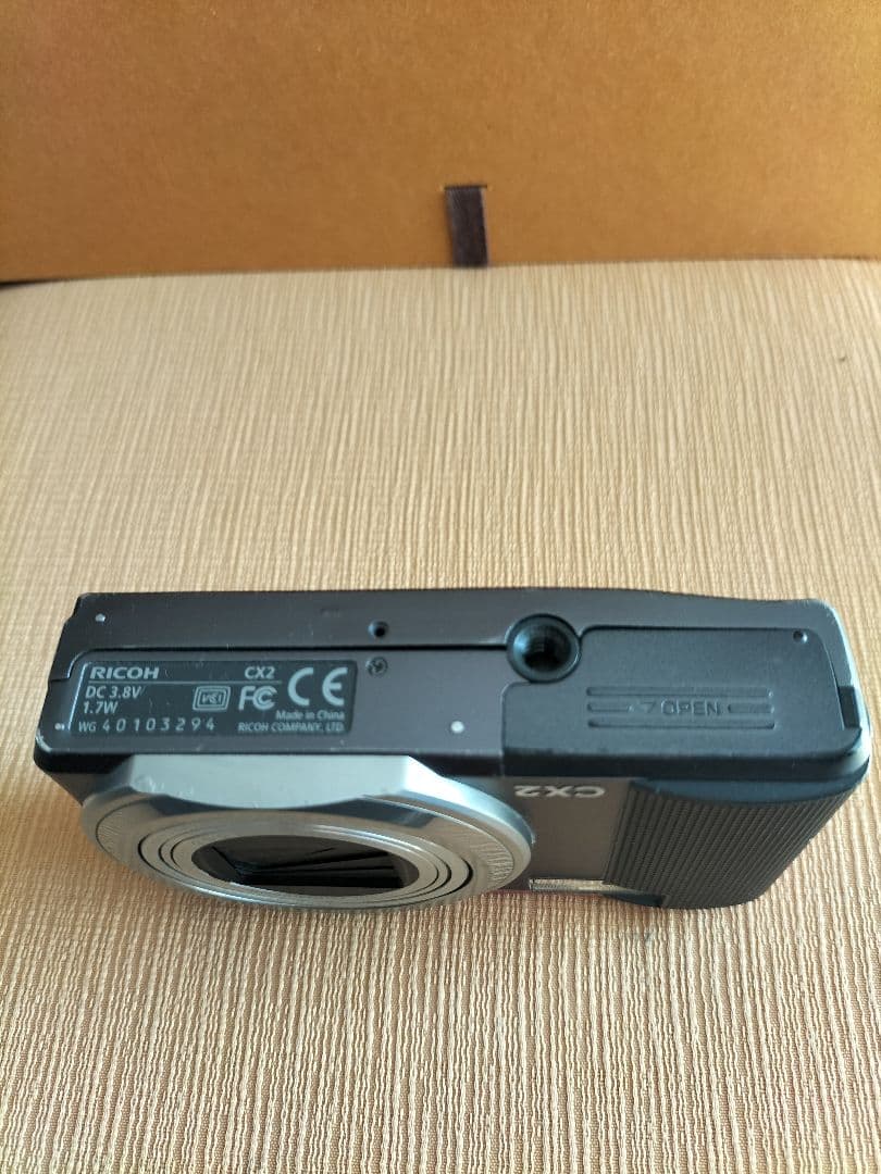 RICOH CX2 ツートンカラー 動作確認済 バッテリー付き