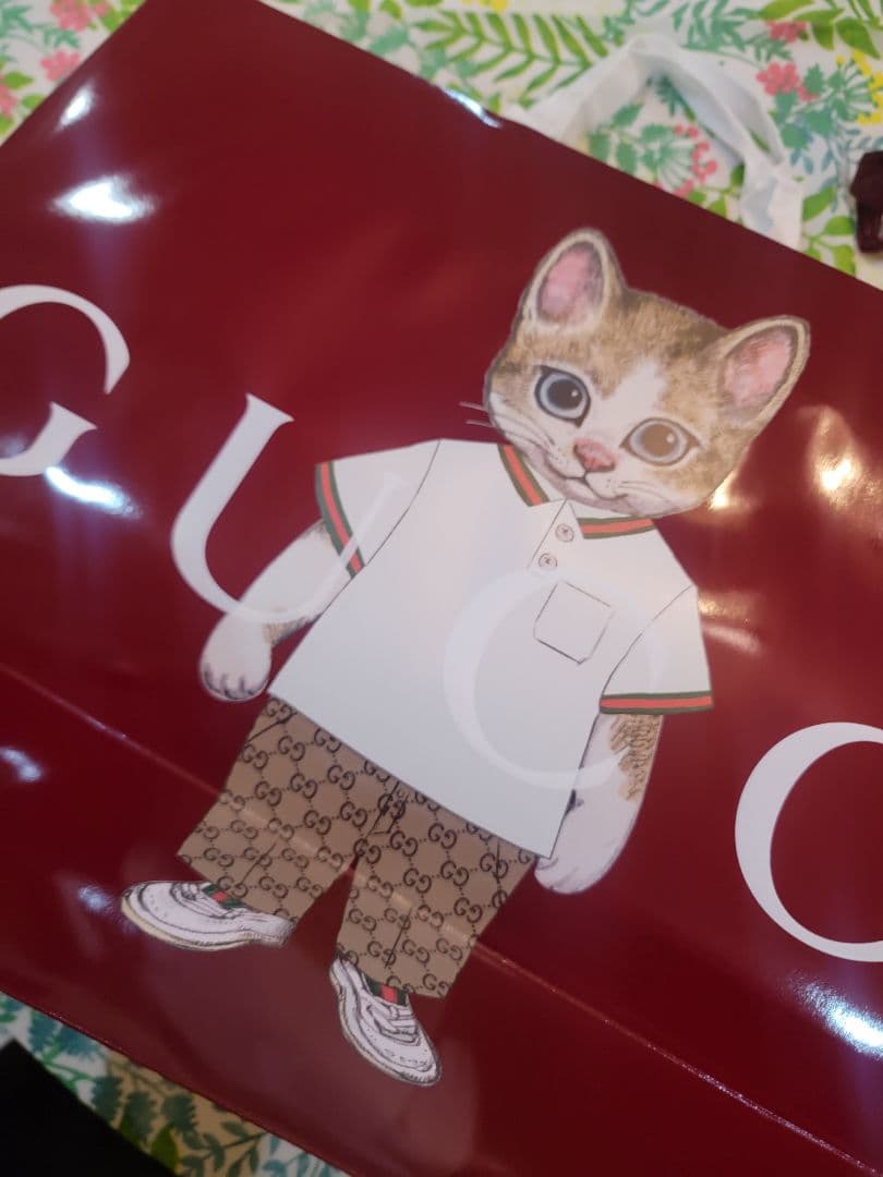 【値下げ】ヒグチユウコ GUCCI ショッパー 大& 小& リボン&封筒