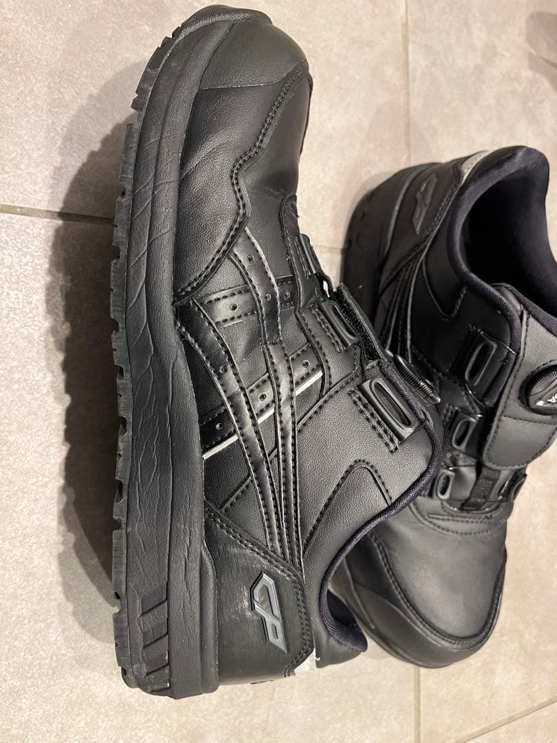 asics BOA安全靴 ブラック 26.5センチ