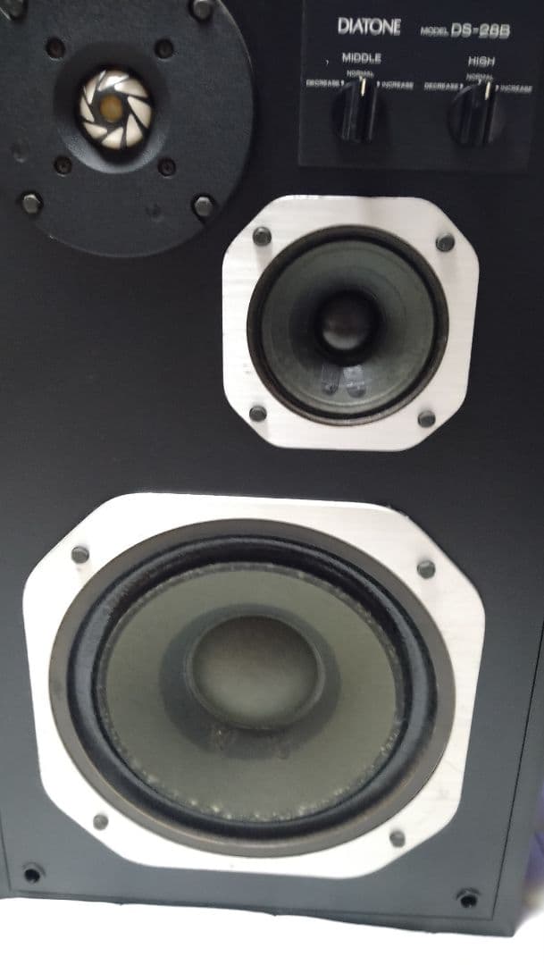 Diatone DS-28B スピーカー×2　コード、説明書付きワンオーナー。
