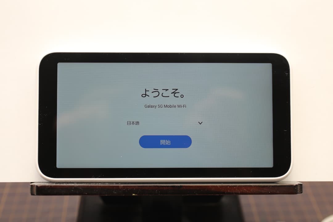 【即購入可】Galaxy 5G Mobile Wi-Fi／SCR01／白32GB