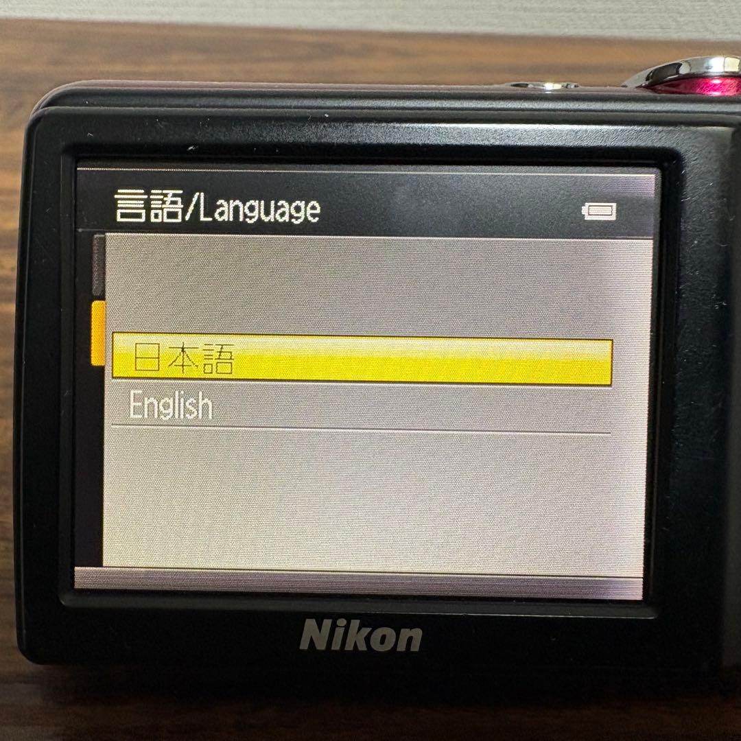 Nikon COOLPIX L23 コンデジ CCDセンサー 動作品 単三電池