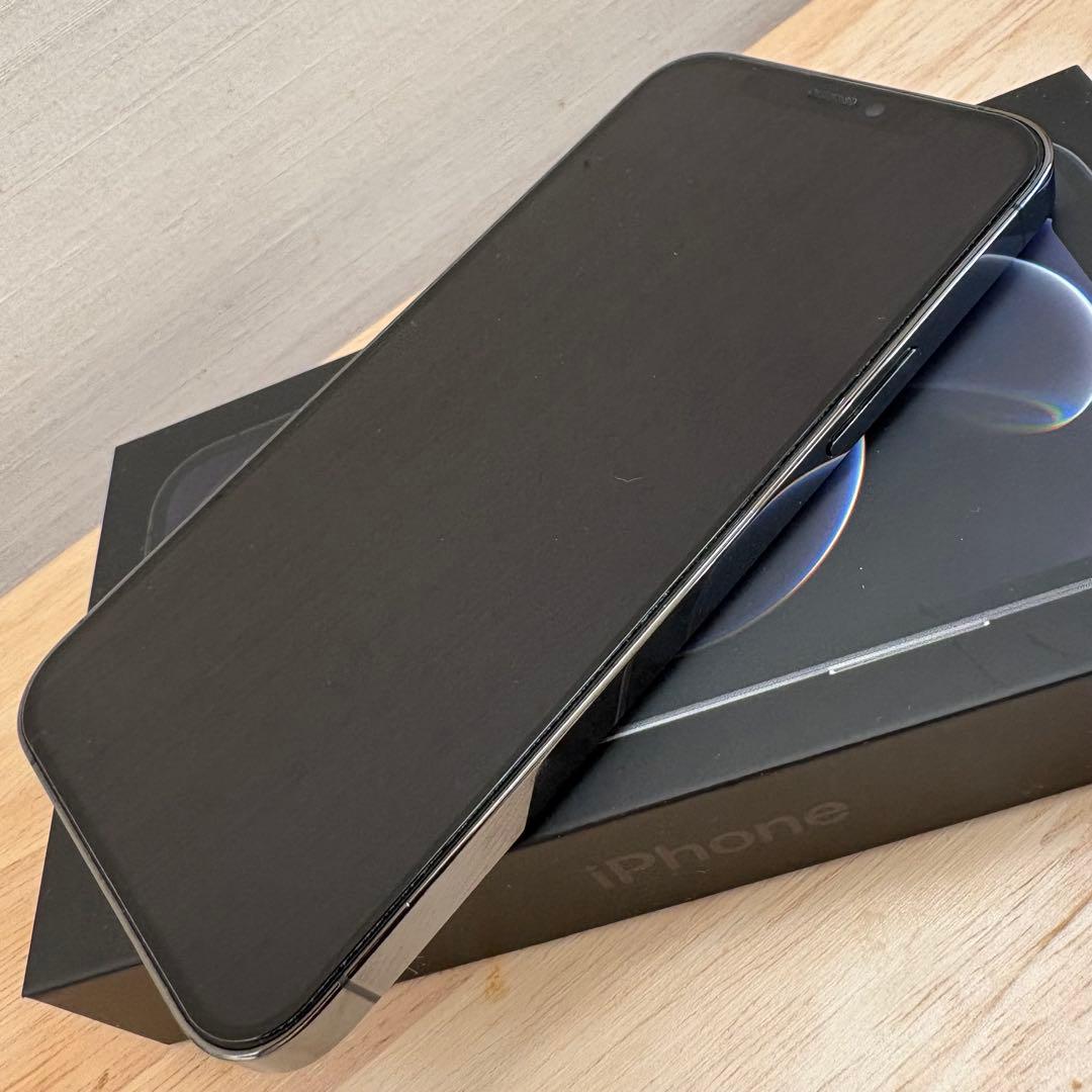 【美品】Apple iPhone 12 Pro グラファイト　箱付き