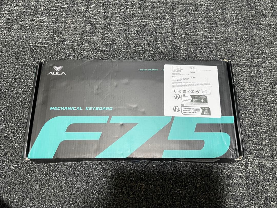 [美品] Aula F75 ゲーミングキーボード 75%