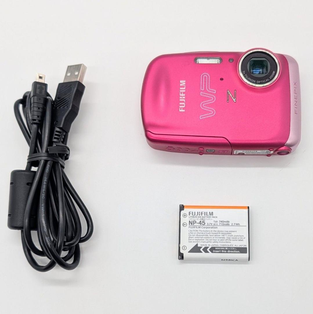 【新品級】FUJIFILM FinePix Z33WP ピンク