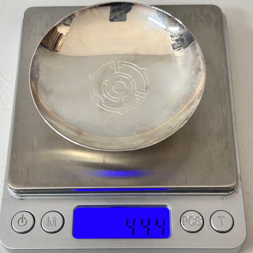 純銀 銀杯 盃 44.4g SILVER 刻印あり 純銀製
