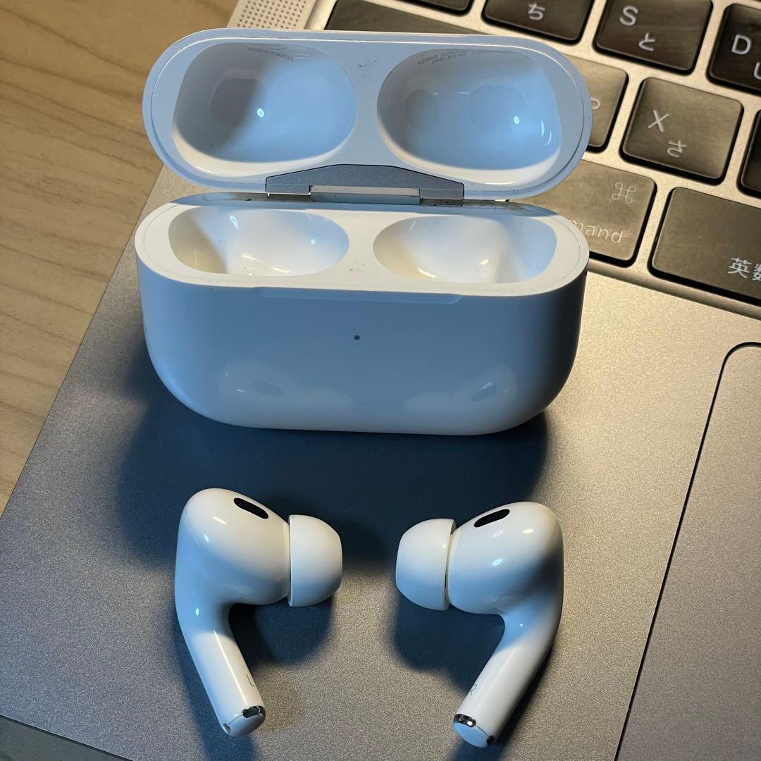 【美品】AirPods Pro 第2世代 USB-C 全機能正常・付属品完備