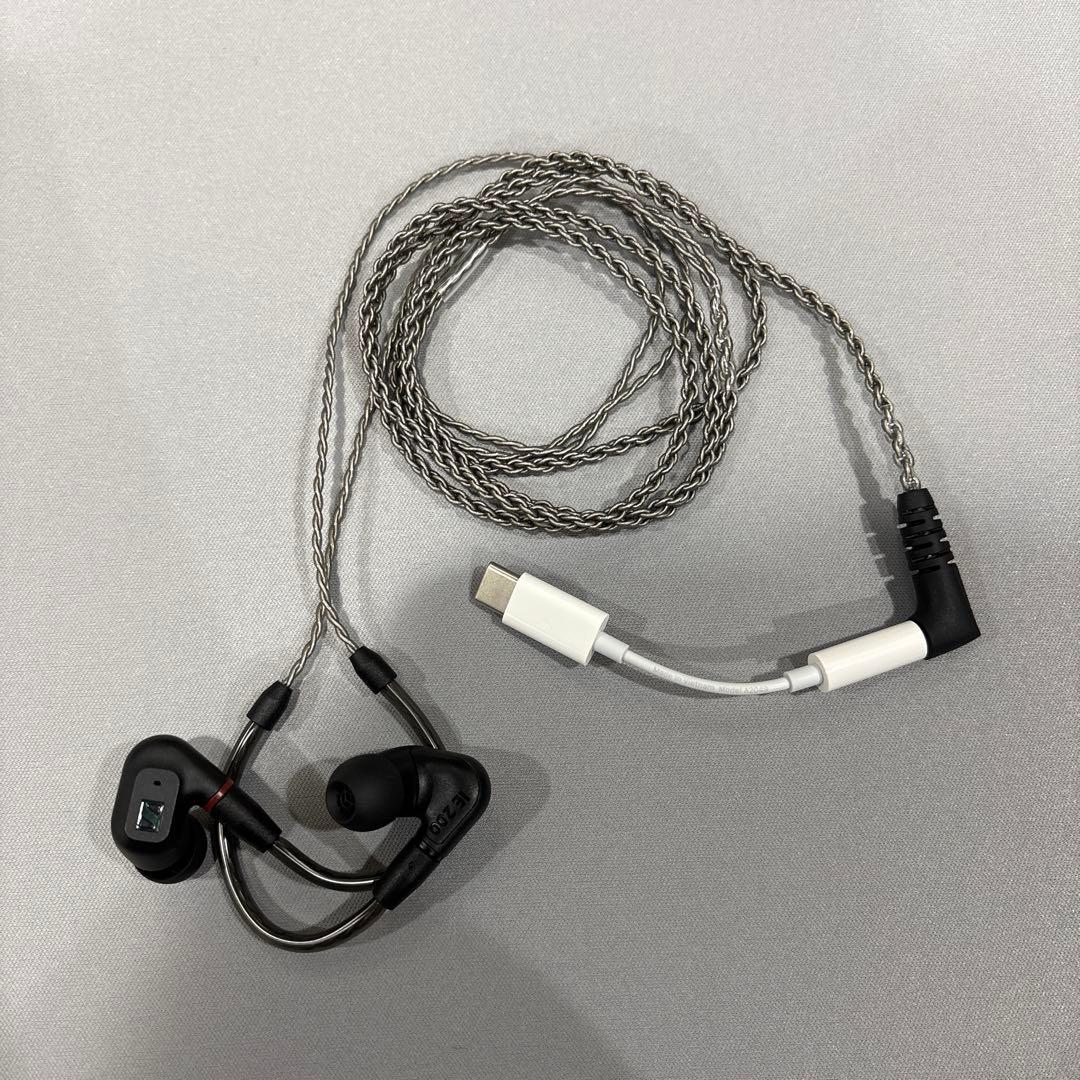ゼンハイザー Sennheiser イヤホン 有線 IE 200 ブラック