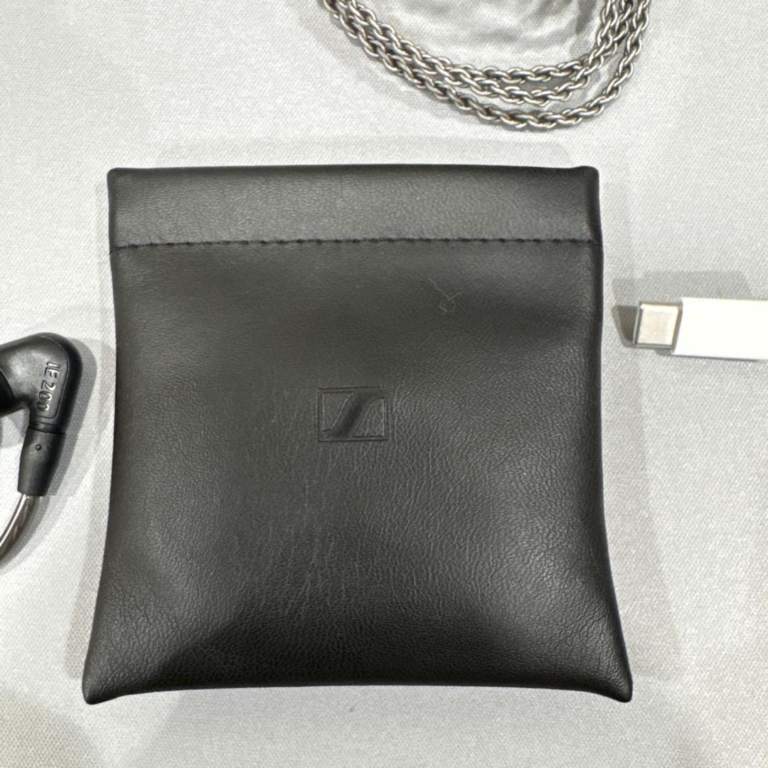ゼンハイザー Sennheiser イヤホン 有線 IE 200 ブラック