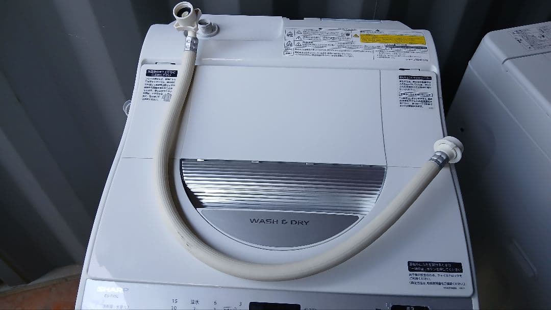 送料無料　2021年製　シャープ　電気洗濯乾燥機
