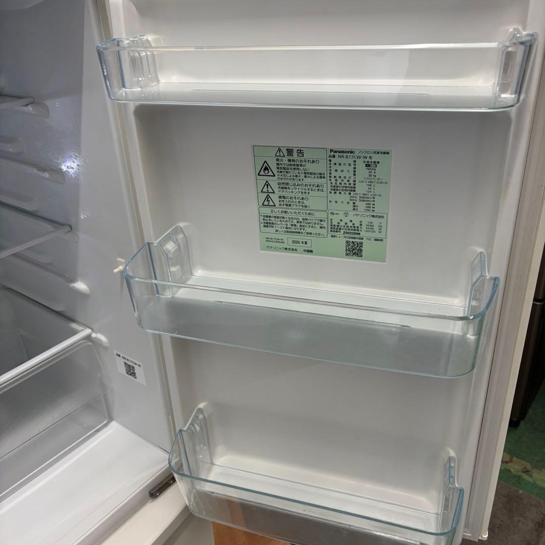 148　パナソニック　冷蔵庫　一人暮らし　大きめ　綺麗　右開き　設置無料　安い‼️