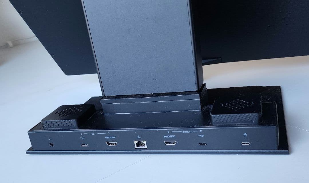 【美品】Geminos 24インチ×2 垂直スタックモニター