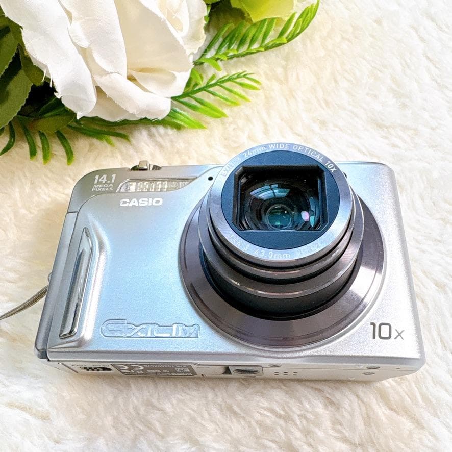 動作確認清掃済み美品カシオCASIO EXILIM EX-H15 シルバー