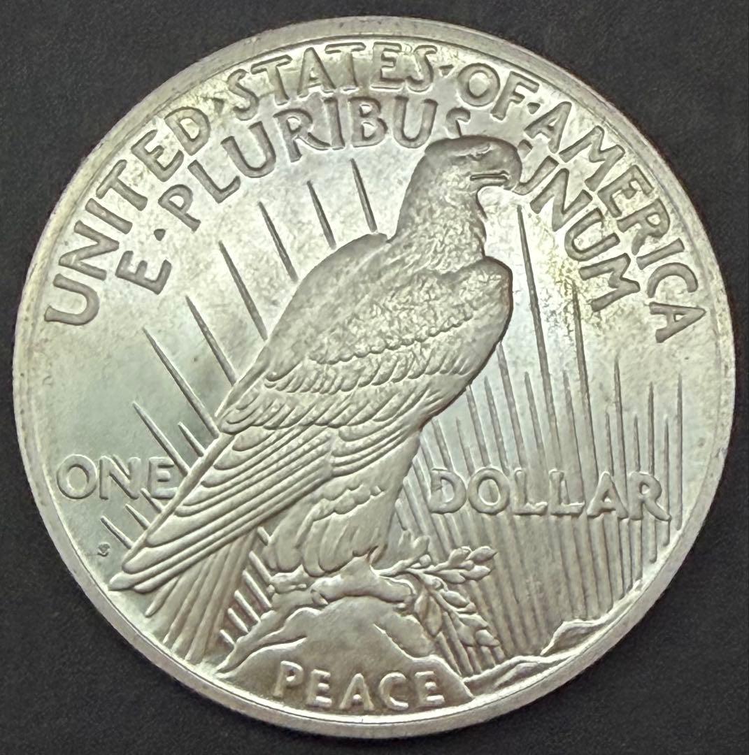 1923-S ピースダラー 1ドル銀貨 大型コレクション